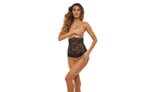 Rene Rofe String Along Pearl Womens Halter Dress Fancy Dress Ups